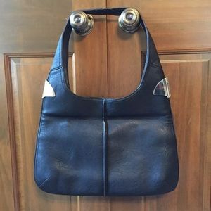 Big Buddha Black Shoulder Bag